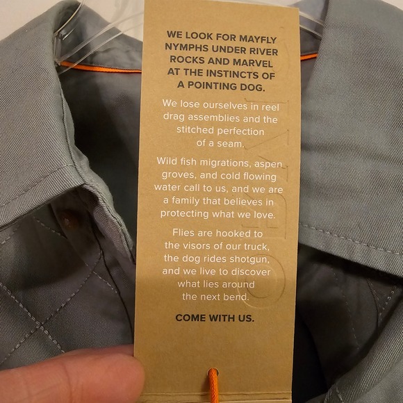 Orvis Women Midweight Shooting Shirt Frost Green Quilted Shoulder 20GB0851 Small - Picture 13 of 14